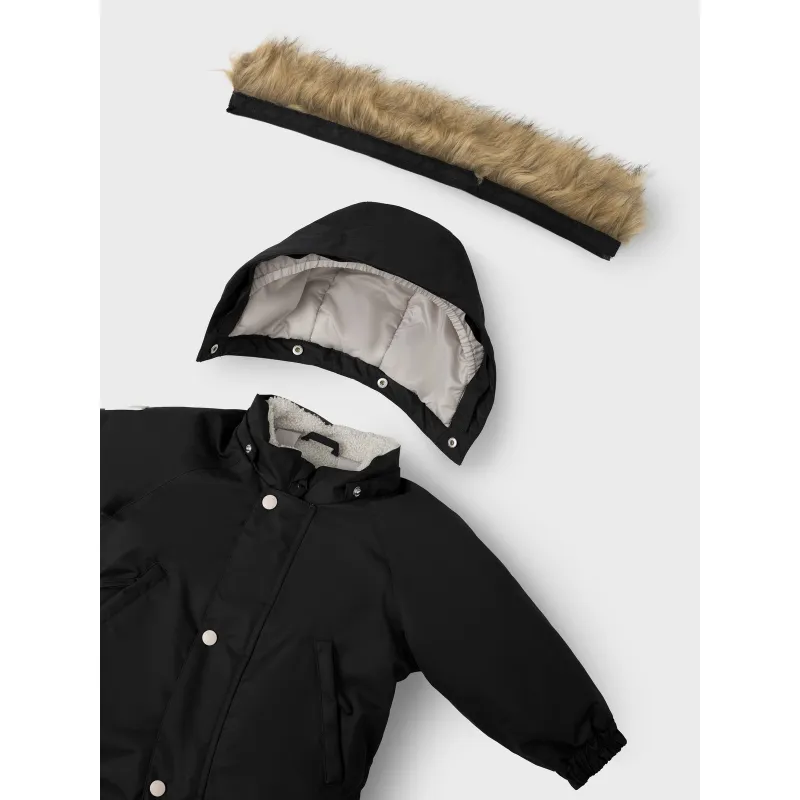 LEOKID Zimní kombinéza Hero Black Coal vel. 74