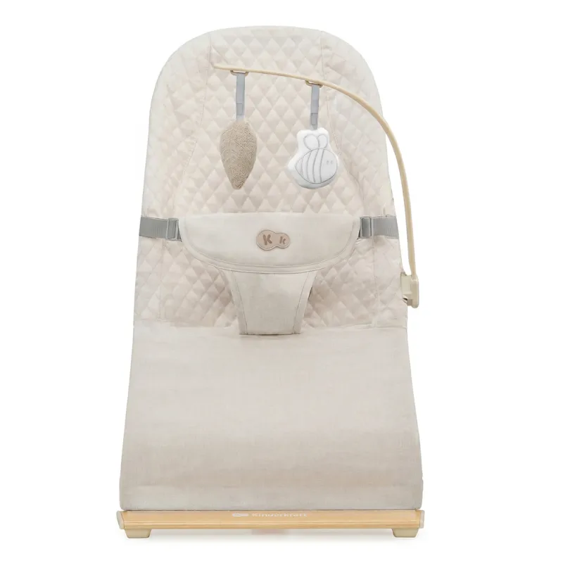 KINDERKRAFT Lehátko houpací Mimi Beige wood, do 9 kg
