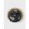 LEOKID Zimní kombinéza Hero Charcoal Puppy vel. 92