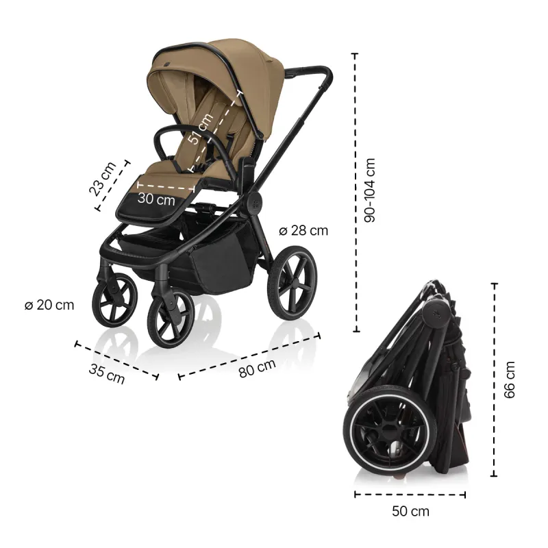 Zopa Kočárek Move Cross 5X + autosedačka Baby-Safe Core + Baby-Safe Core Base