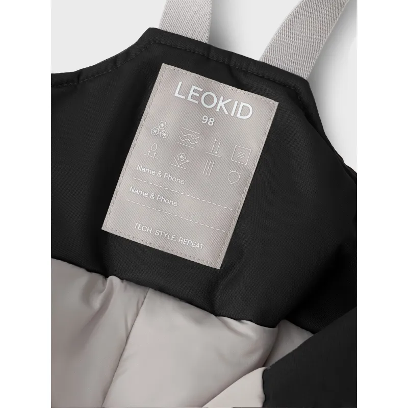 LEOKID Zimní kalhoty Onni Black Coal vel. 98