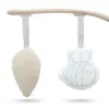 KINDERKRAFT Lehátko houpací Mimi Beige wood, do 9 kg