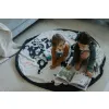 PLAY AND GO Noomad original Hrací deka a Vak na hračky Worldmap