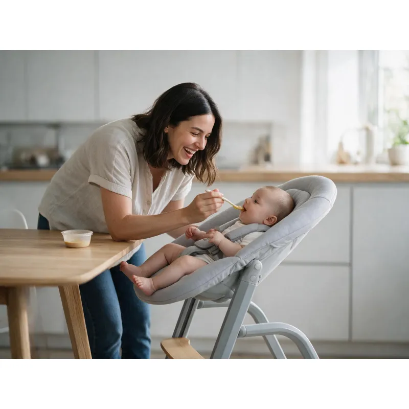 Zopa Set židlička Inspira 2 + novorozenecký set + houpací základna