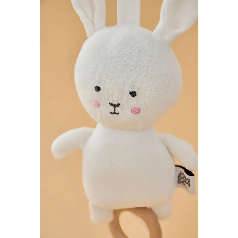 JABADABADO Bunny Hudební hračka bílá