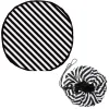 PLAY AND GO Noomad original Hrací deka a Vak na hračky Stripes Black