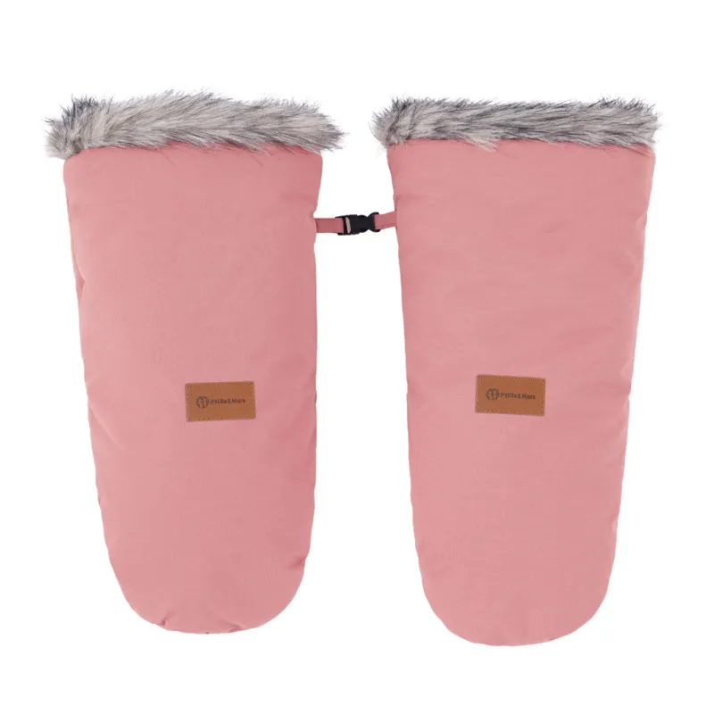 PETITE&MARS Set zimní fusak Comfy 4v1 + rukavice na kočárek Fjora Rich