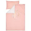 Little Dutch Povlečení 200x140 a 60x70 cm Pink Blooming Safari