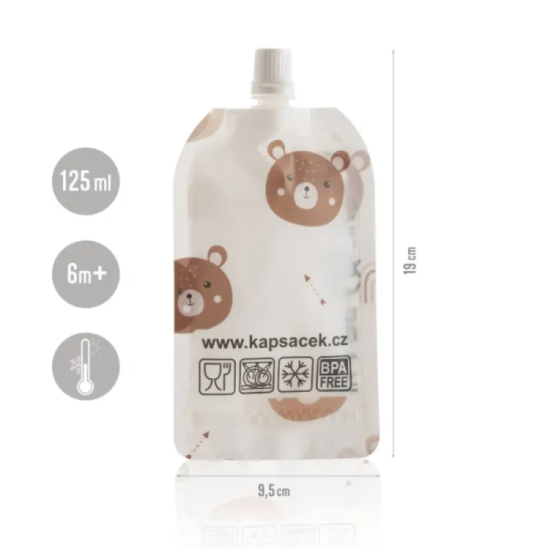 Kapsáček Plnitelná dětská kapsička 3 ks