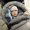 PETITE&MARS Set zimní fusak Comfy 4v1 + rukavice na kočárek Fjora