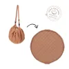 PLAY AND GO Noomad soft Hrací deka a Vak na hračky Organic Tawny Brown