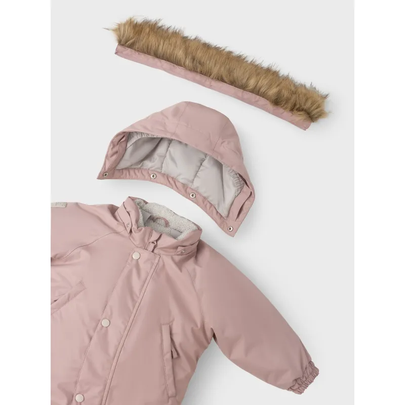LEOKID Zimní kombinéza Hero Pink Bloom vel. 74