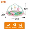 BRIGHT STARTS Deka na hraní pro rozvoj motoriky a smyslů POP 'N Wiggle Rosy Rainforest™, 0m+