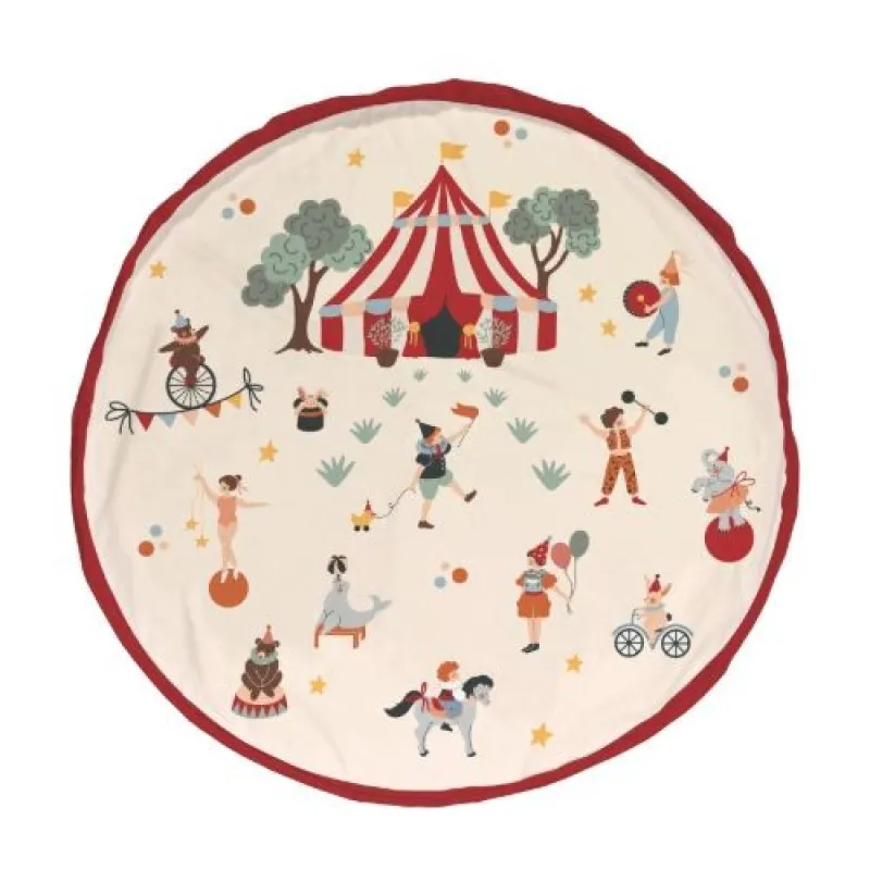 PLAY AND GO Noomad original Hrací deka a Vak na hračky Circus