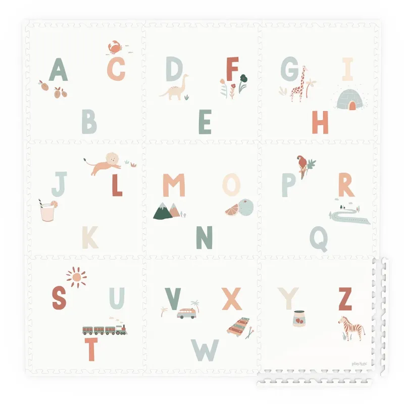 PLAY AND GO Tiloo EEVAA Podložka na hraní a domeček Alphabet