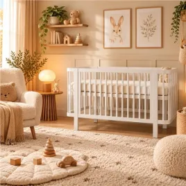 New Baby Dětská oválná postýlka Klára
