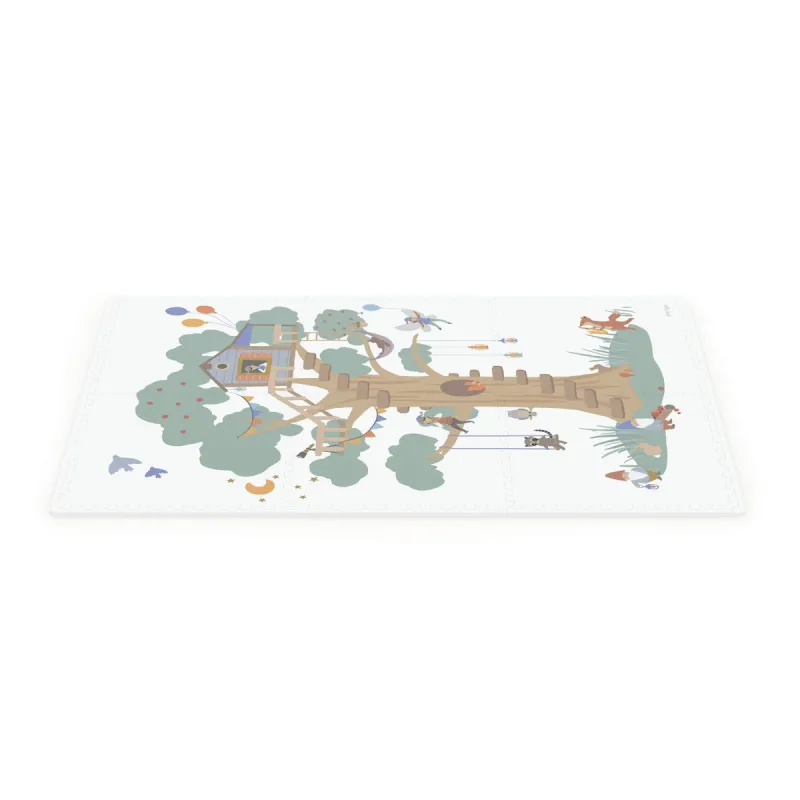 PLAY AND GO Tiloo EEVAA Podložka na hraní a domeček Treehouse