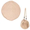 PLAY AND GO Noomad soft Hrací deka a Vak na hračky Stripes brown