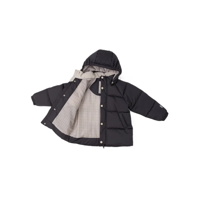 LEOKID Zimní prošívaná bunda Leni Carbon Grey vel. 98