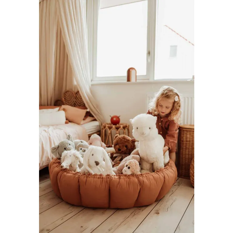 PLAY AND GO Coco Bloom Dětské hnízdo Tawny Brown