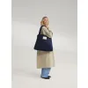 STUDIO NOOS - Flannel Chalkstripe DIAPER BAG