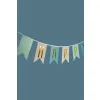 JABADABADO Banner Happy Birthday Modrý