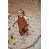 PLAY AND GO Noomad soft Hrací deka a Vak na hračky Stripes brown