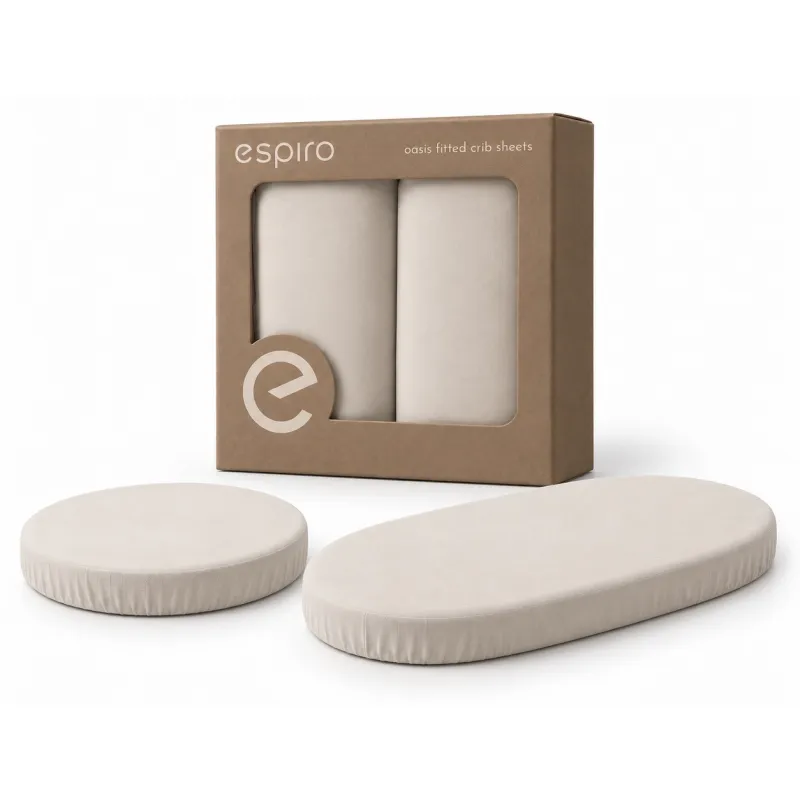Espiro Oasis prostěradla do postýlky 2ks