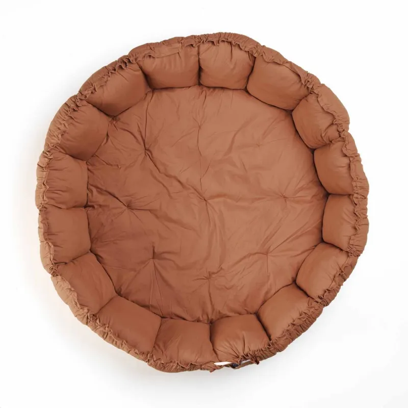 PLAY AND GO Coco Bloom Dětské hnízdo Tawny Brown