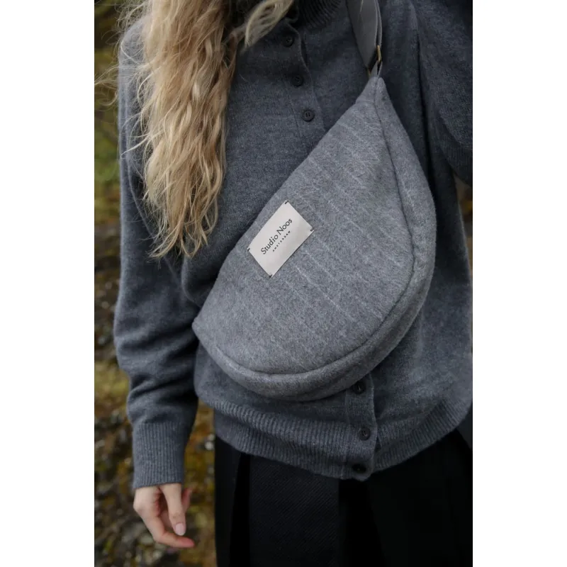 STUDIO NOOS - Flannel Chalkstripe Adult FANNY kabelka