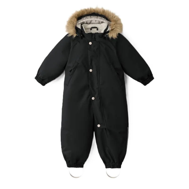 LEOKID Zimní kombinéza Hero Black Coal vel. 80
