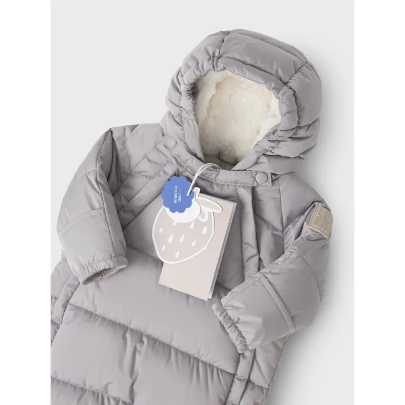 LEOKID Zimní kombinéza Eddy Gray Mist vel. 74
