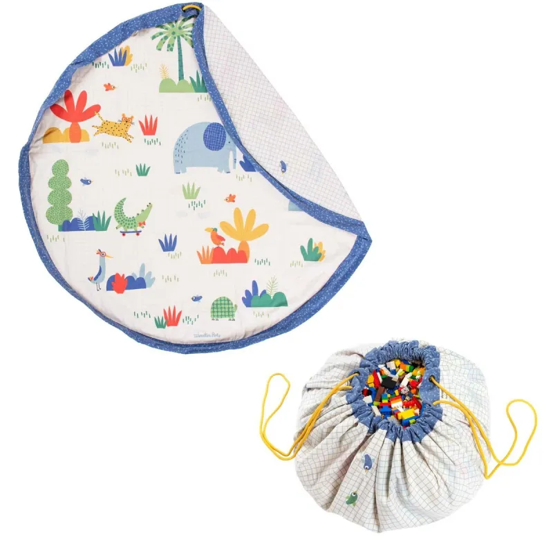 PLAY AND GO Noomad original Hrací deka a Vak na hračky Moulin Roty Toupitis