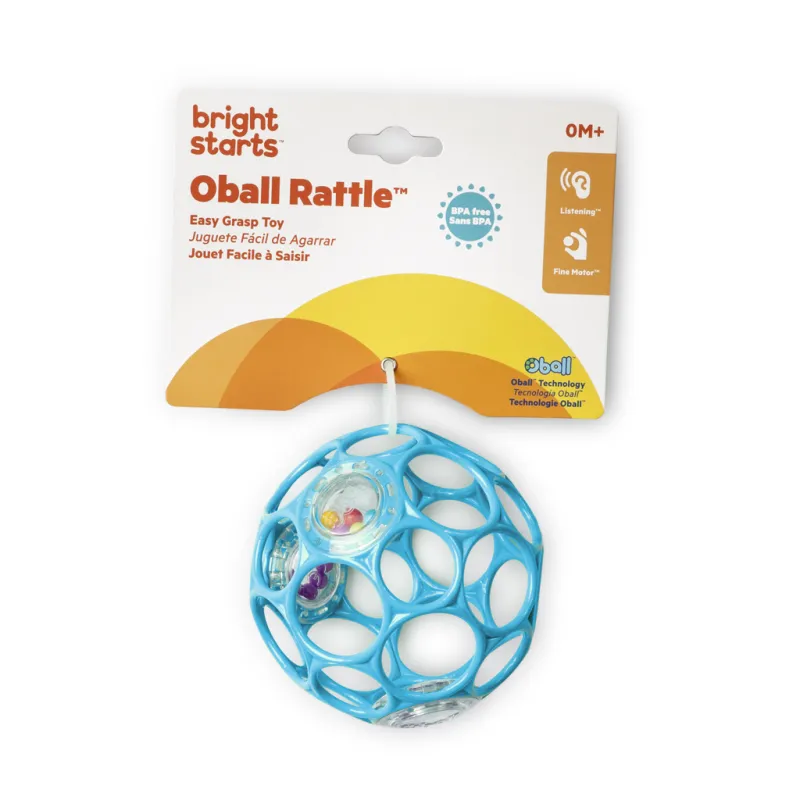 OBALL Hračka Oball RATTLE 10 cm 0m+