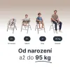 Zopa Set židlička Inspira 2 + novorozenecký set + houpací základna