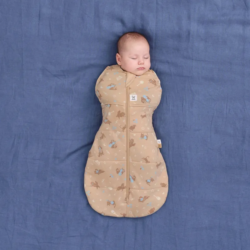 ERGOPOUCH Zavinovačka a pytel na spaní 2v1 Cocoon Melody 3-6m, 6-8kg, 2,5tog