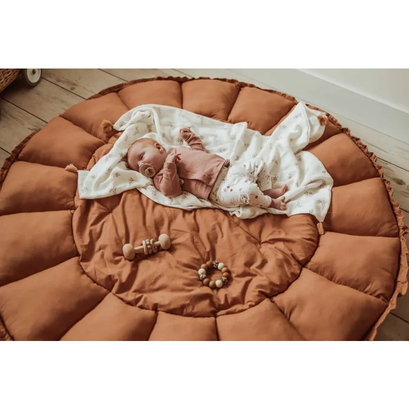 PLAY AND GO Coco Bloom Dětské hnízdo Tawny Brown