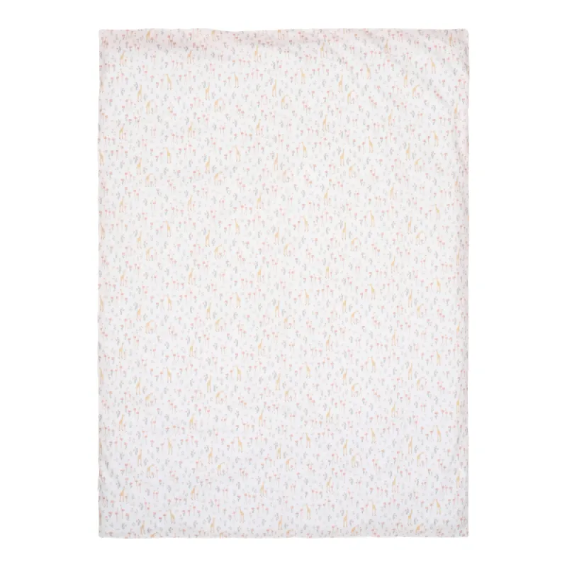 Little Dutch Povlečení 200x140 a 60x70 cm Pink Blooming Safari