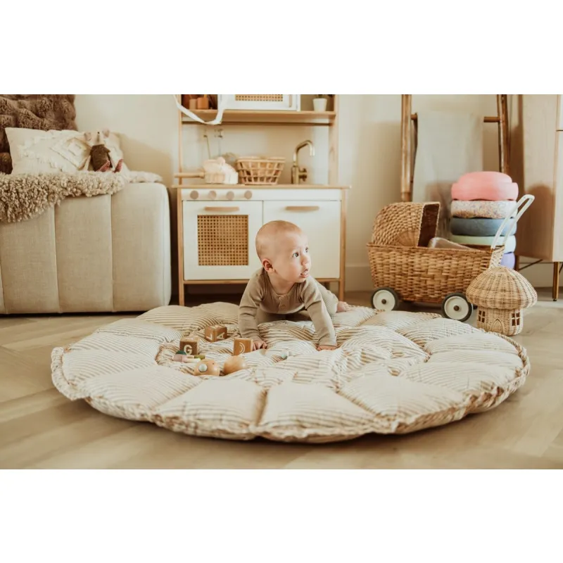 PLAY AND GO Coco Bloom Dětské hnízdo Stripes Blue