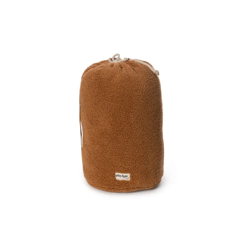 PLAY AND GO Noomad soft Hrací deka a Vak na hračky Teddy Brown