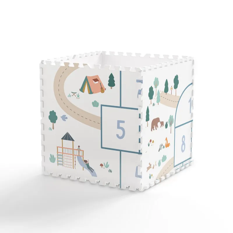 PLAY AND GO Tiloo EEVAA Podložka na hraní a domeček Hopscotch