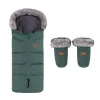 PETITE&MARS Set zimní fusak Arctic 4v1 + rukavice na kočárek Fjora