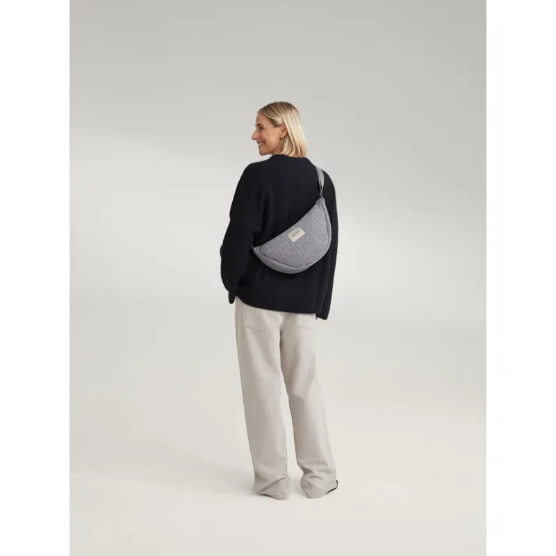 STUDIO NOOS - Flannel Chalkstripe Adult FANNY kabelka