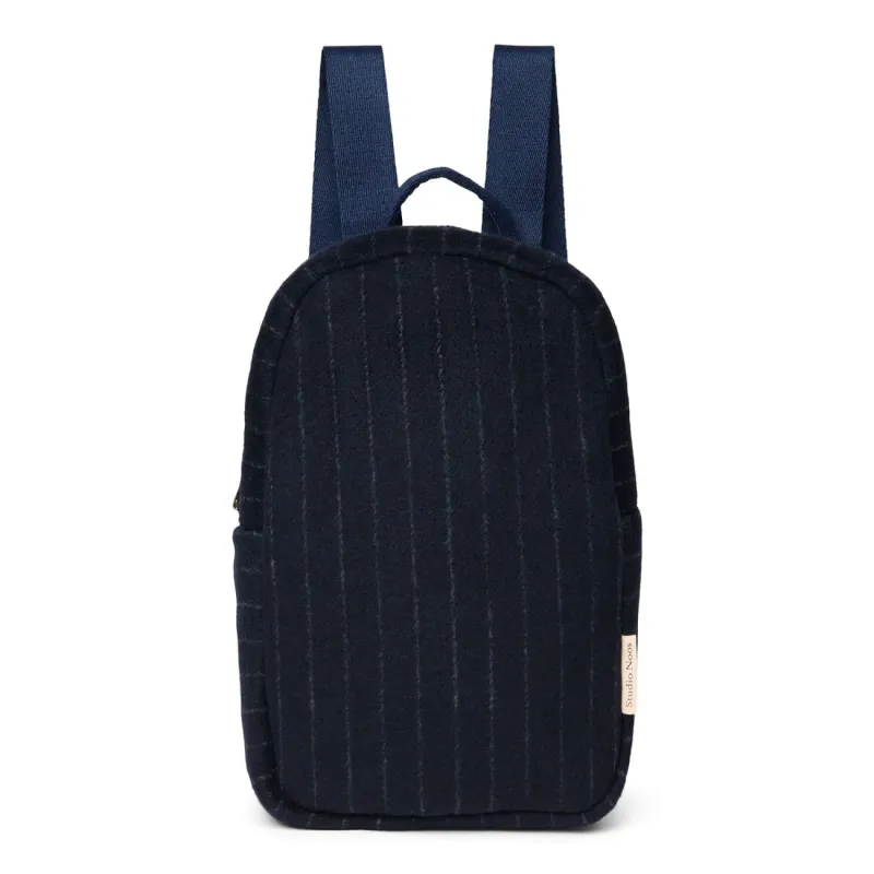 STUDIO NOOS - Flannel Chalkstripe Mini BACKPACK - batůžek