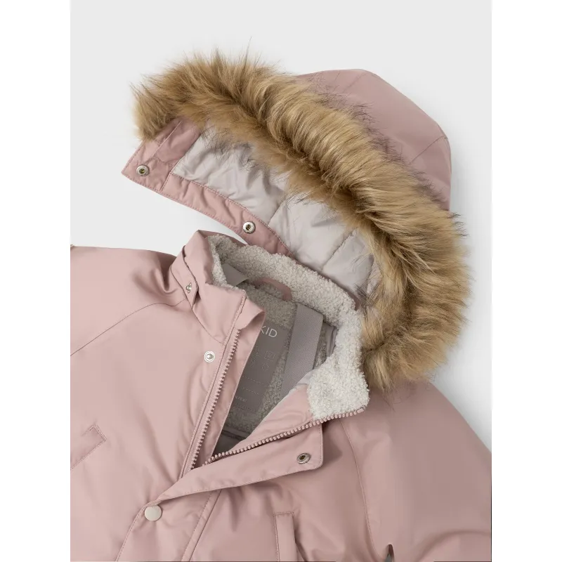 LEOKID Zimní kombinéza Hero Pink Bloom vel. 74