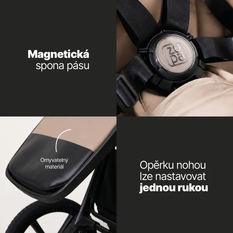 Zopa Kočárek Move Cross 5X + autosedačka Baby-Safe Core