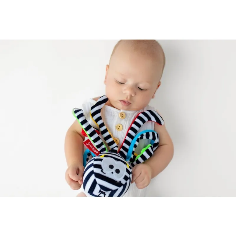 MOMS CARE Mini chobotnice White & Black