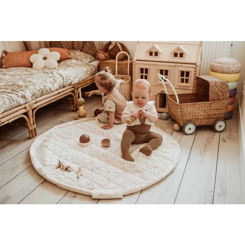 PLAY AND GO Noomad soft Hrací deka a Vak na hračky Organic Moon