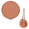 PLAY AND GO Noomad soft Hrací deka a Vak na hračky Organic Tawny Brown