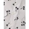 LEOKID Zimní bunda Tully Silver Cloud Cherries vel. 98